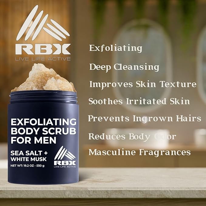 RBX Exfoliating Body Scrub For Men