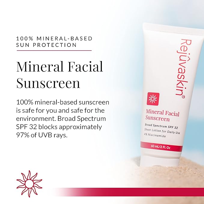 Rejuvaskin Mineral Facial Sunscreen -