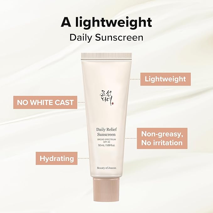 Beauty of Joseon Daily Relief Sunscreen moisturizing