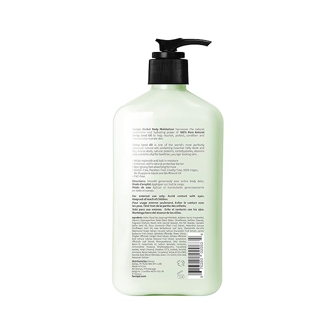 HEMPZ Body Lotion - Green Tea