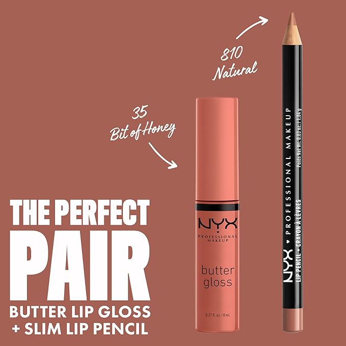 NYX PROFESSIONAL MAKEUP Butter Gloss, Non-Sticky Lip Gloss