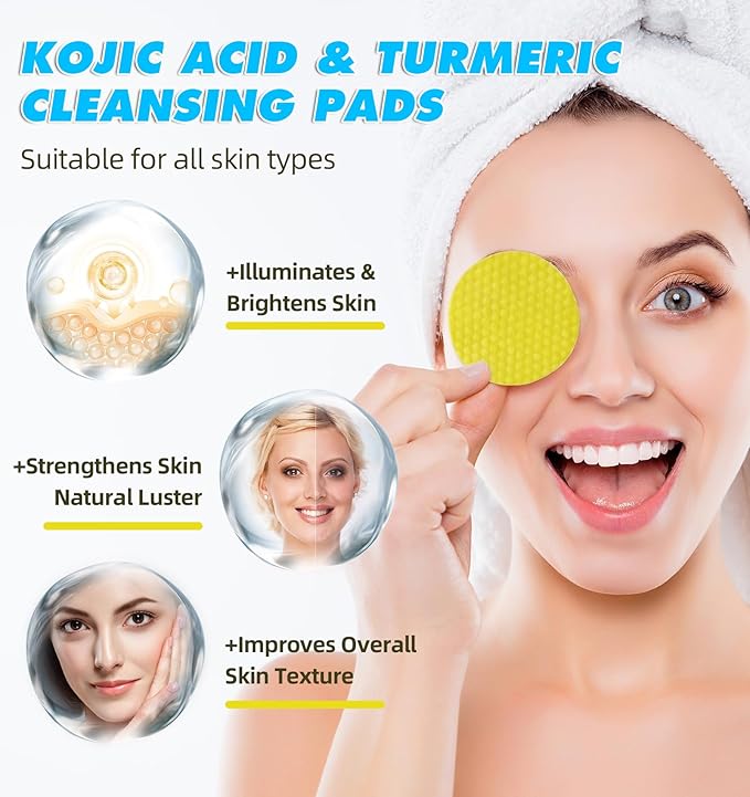 60pcs kojic acid and turmeric