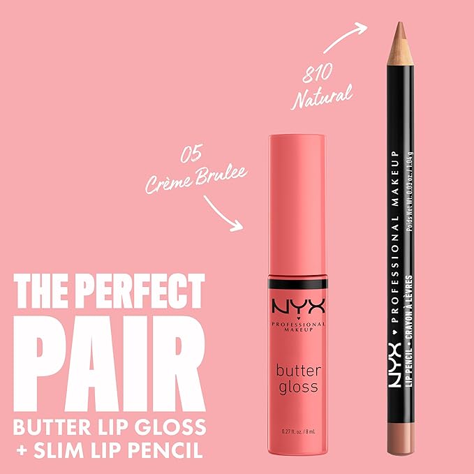 NYX PROFESSIONAL MAKEUP Butter Gloss, Non-Sticky Lip Gloss