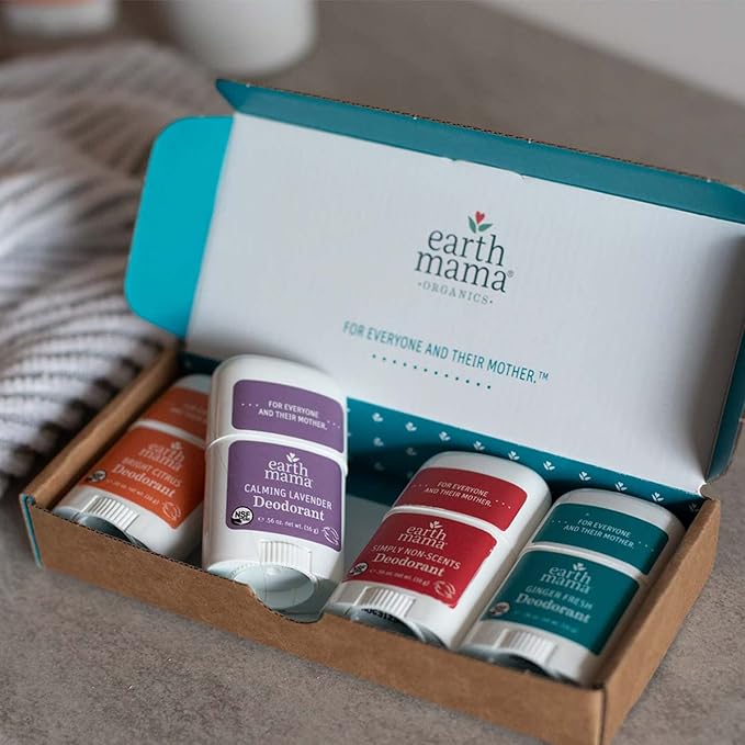 Earth Mama Mini Deodorant Travel Set Baking