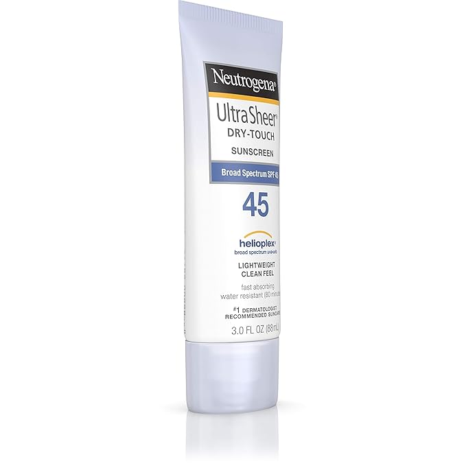 Neutrogena Ultra Sheer Dry-Touch Sunscreen SPF 45, 3 Fl Oz