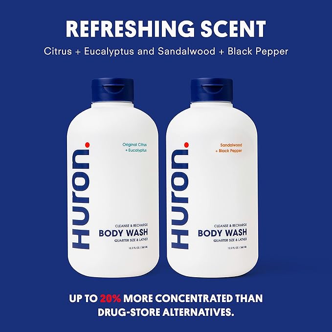 Huron Men¡¯s Moisturizing Body Wash -