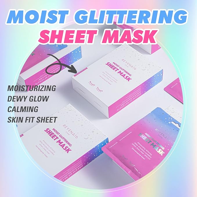 Moist Glittering Sheet Mask –