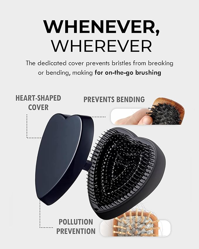 ReFa Heart Brush MATTE BLACK |