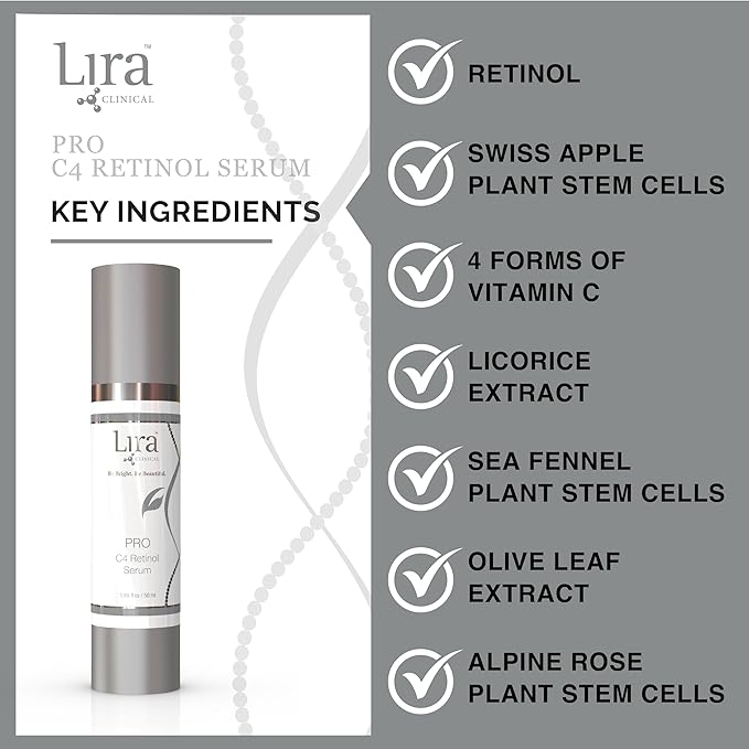 Lira Clinical Pro C4 Retinol Serum - Face