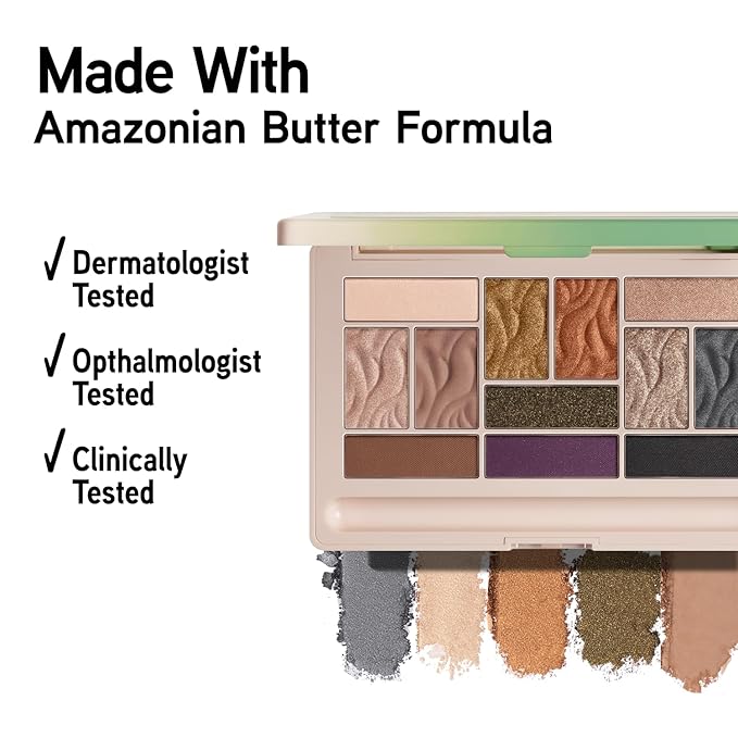 Physicians Formula Murumuru Butter Eyeshadow Palette, Dermatologist Approved,