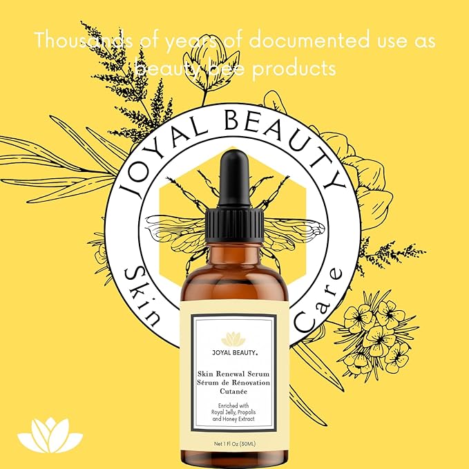 JOYAL BEAUTY Organic Royal Jelly Skin Renewal Serum Soft Skin