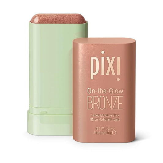 Pixi On-the-Glow Bronze - SoftGlow, Hydrating Tinted Moisture 0.6oz, Paraben-Free 19g