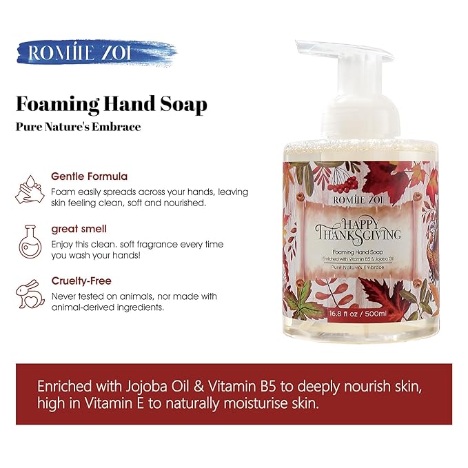 Foaming Hand Soap - Happy Thanksgiving