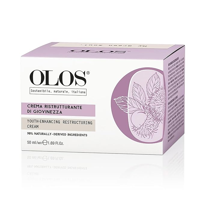 OLOS Youth-Enhancing Restructuring Cream - Anti-Aging Face Moisturizer - 1. 7 oz