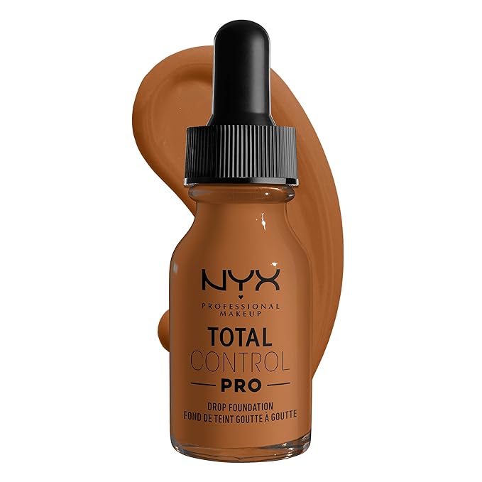 NYX PROFESSIONAL MAKEUP Total Control Pro Drop Foundation, - Almond