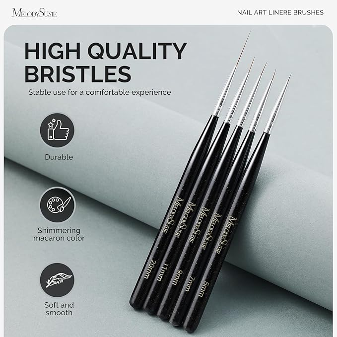 MelodySusie Nail Art Liner Brushes