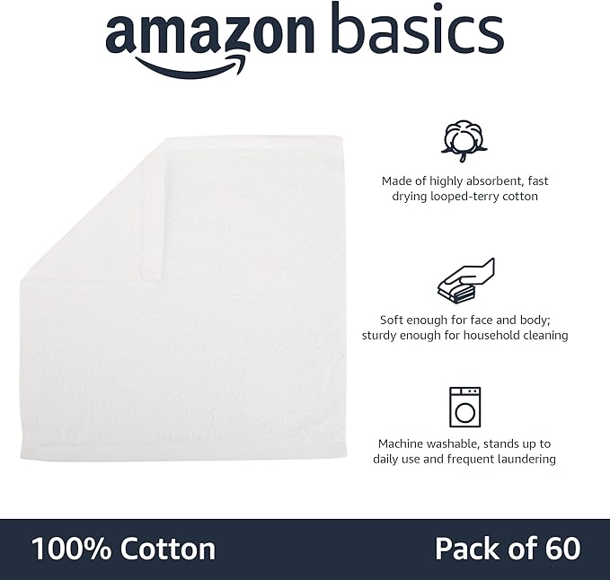 Amazon basics bath towel for