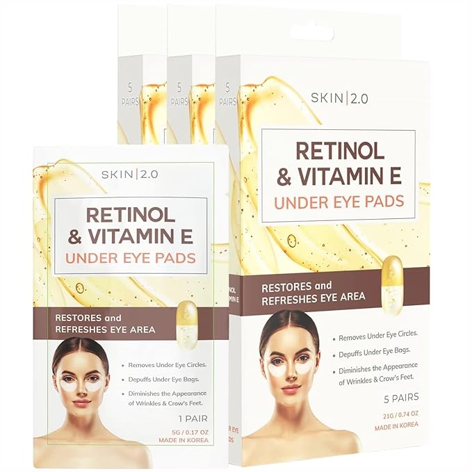 Retinol and vitamin e under