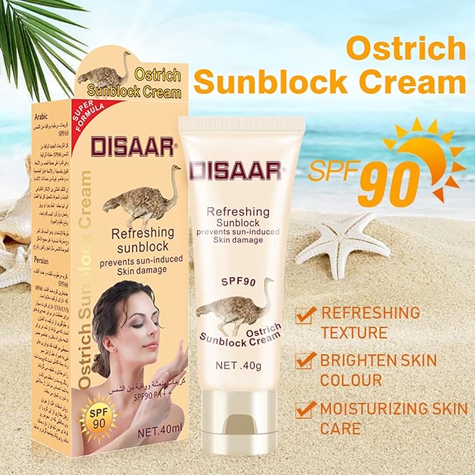 Sunblock Cream Refreshing Sunscreen Face