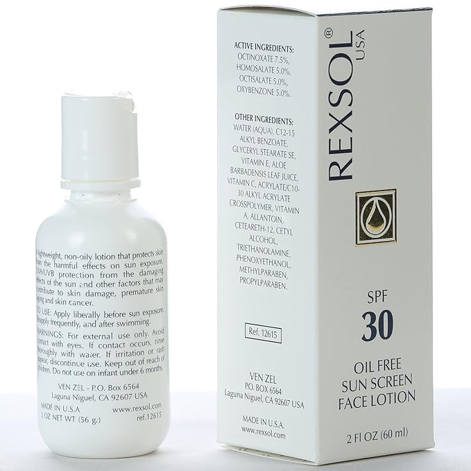 REXSOL SPF 30 Oil-Free Sunscreen