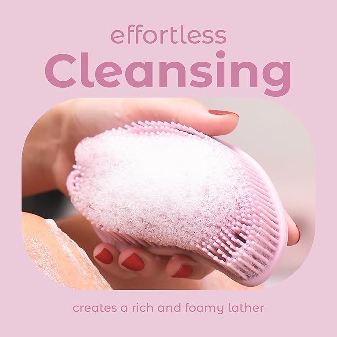 Mainbasics exfoliating silicone body scrubber