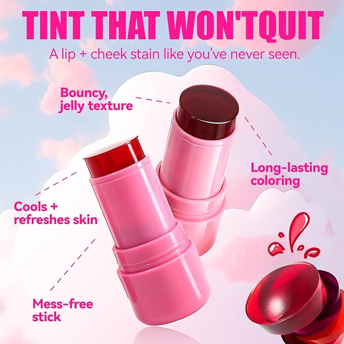 Cooling Water Milk Jelly Blush, Cooling Water Jelly Makeup, 01