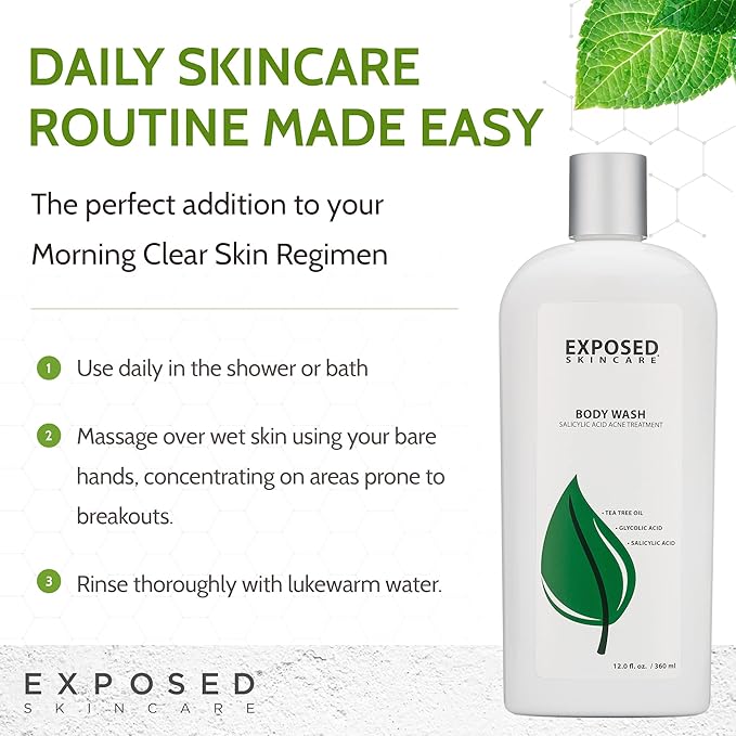 Exposed Skin Care Body Wash - Exfoliating