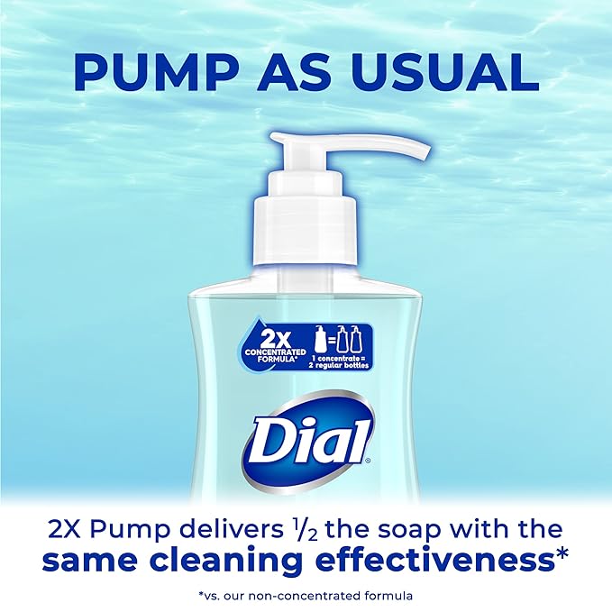 Dial 2X Concentrated Liquid Hand Soap,