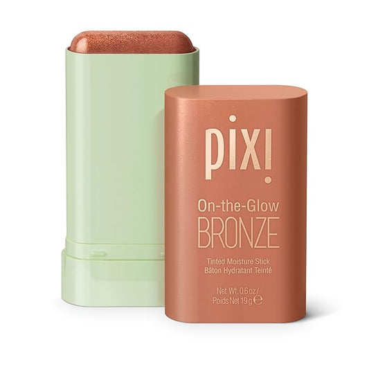 Pixi On-the-Glow Bronze - RichGlow, Hydrating Tinted Moisture 0.6oz, Paraben-Free 19g