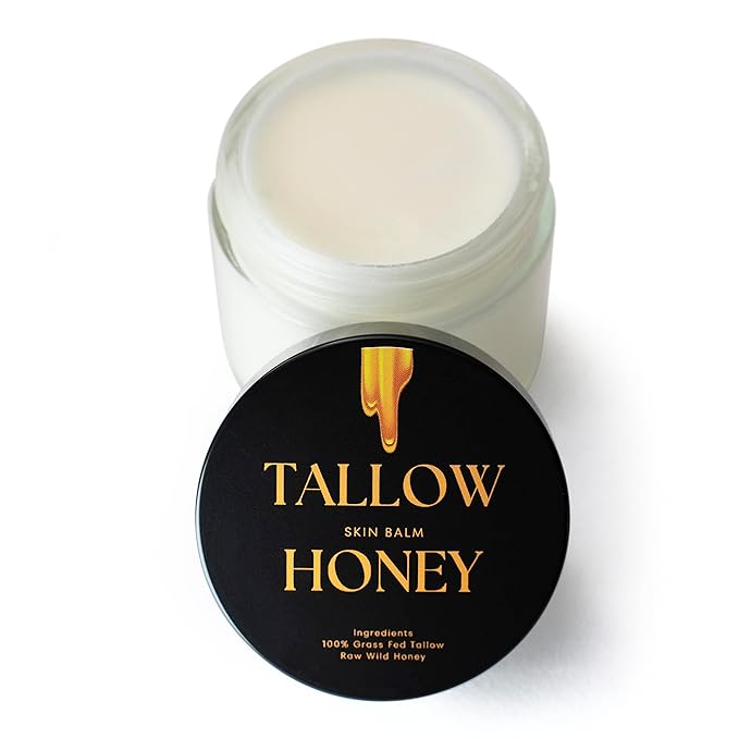 Handmade Tallow Honey Moisturizer | 100% 2 oz