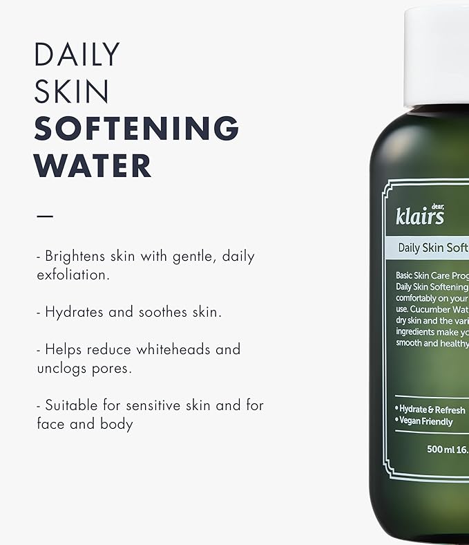 [DearKlairs] Daily Skin Softening Water, Toner,