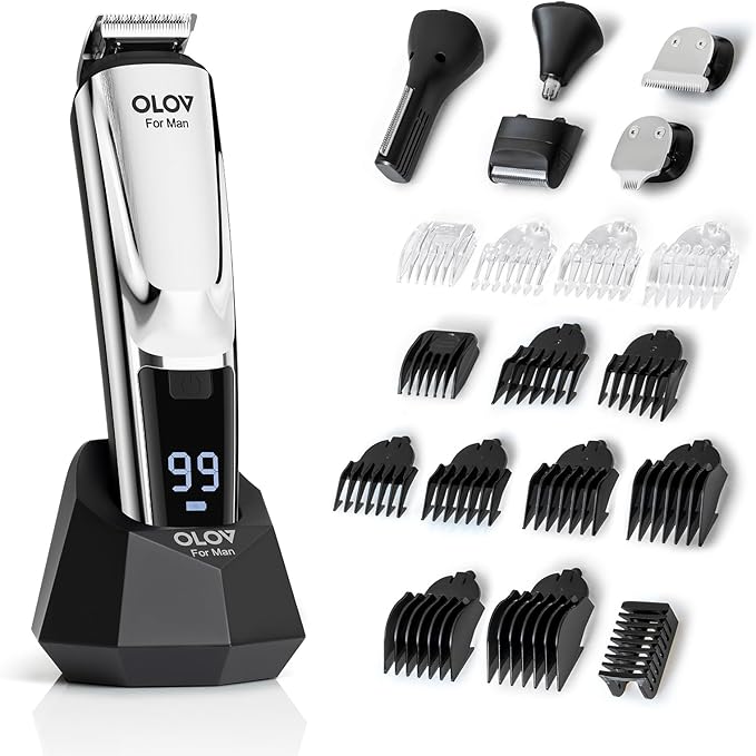 Beard Trimmer, 21 Piece Mens