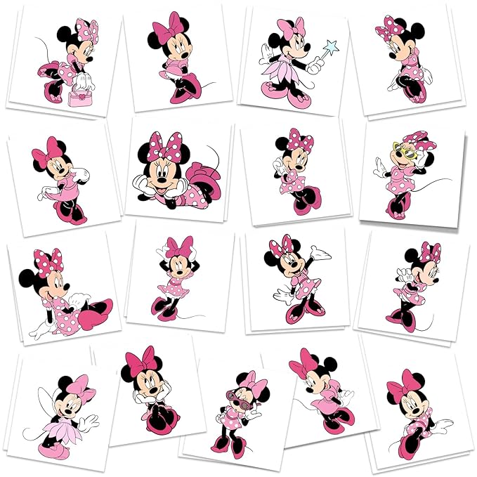 Minnie birthday party supplies, 34pcs