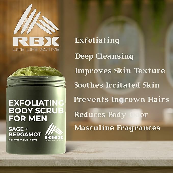 RBX Exfoliating Body Scrub For Men