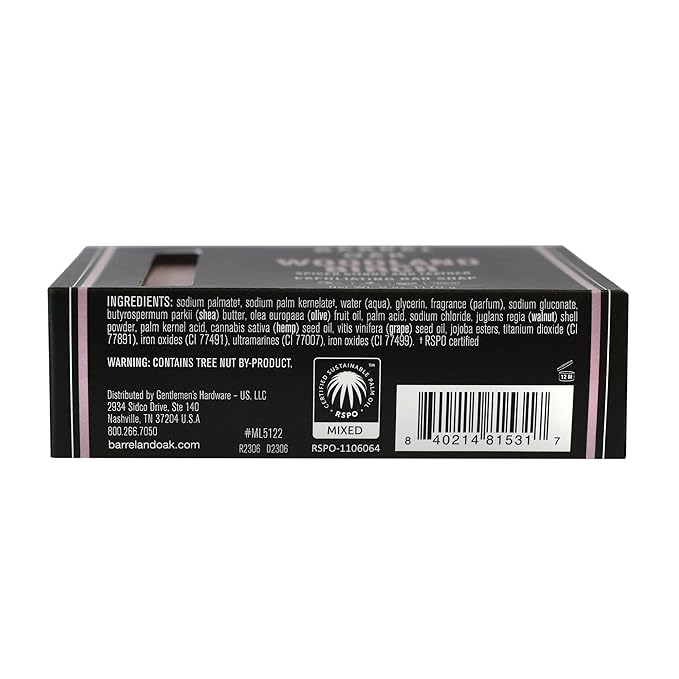 Gentlemen's Hardware Exfoliating Bar Soap - 6 oz