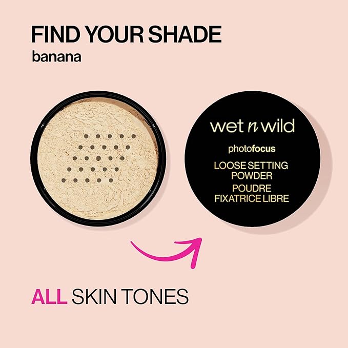 wet n wild Photo Focus Loose Baking Setting Tones, Banana