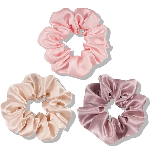 OLESILK 100% Mulberry Silk-Scrunchies for