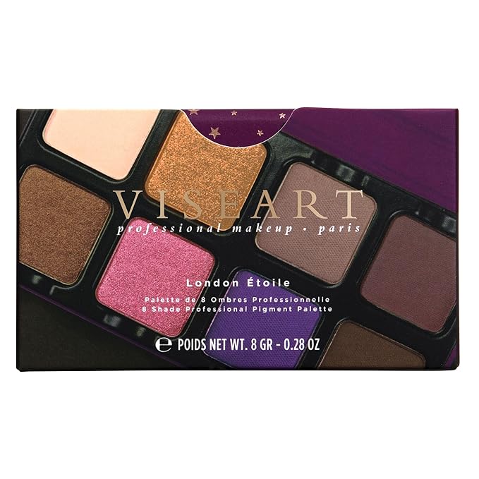 Viseart Paris Petit Pro Luxe Eyeshadow Makeup (London