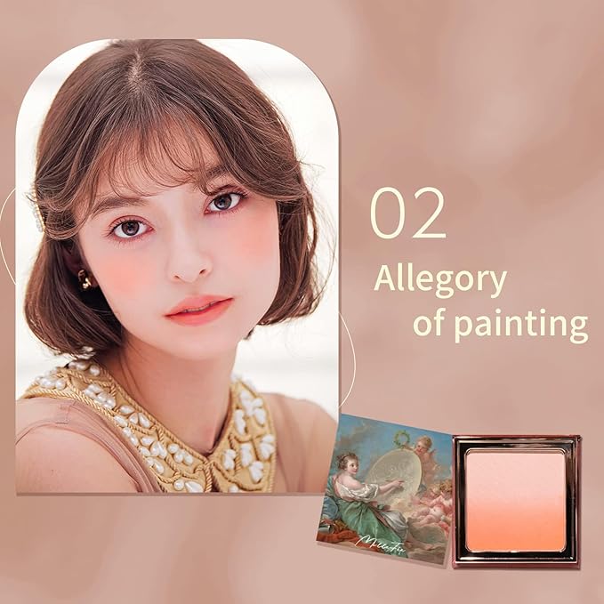 Angel Gradation Blushes Lone Wear Shimmer Millefee Powder 5g