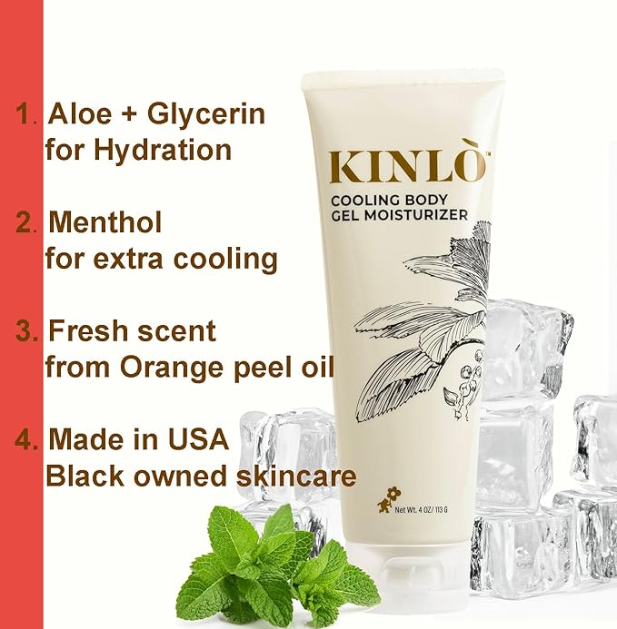 Kinlo Cooling Body Gel Moisturizer| Aloe