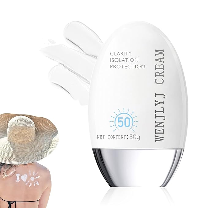 Hydrating Face Sunscreen,Tinted Moisturizer with SPF50 PA+,Lightweight Facial Sunscreen Long Lasting Sunblock,Soft Cream Texture,Face Primer,All-Day Wear