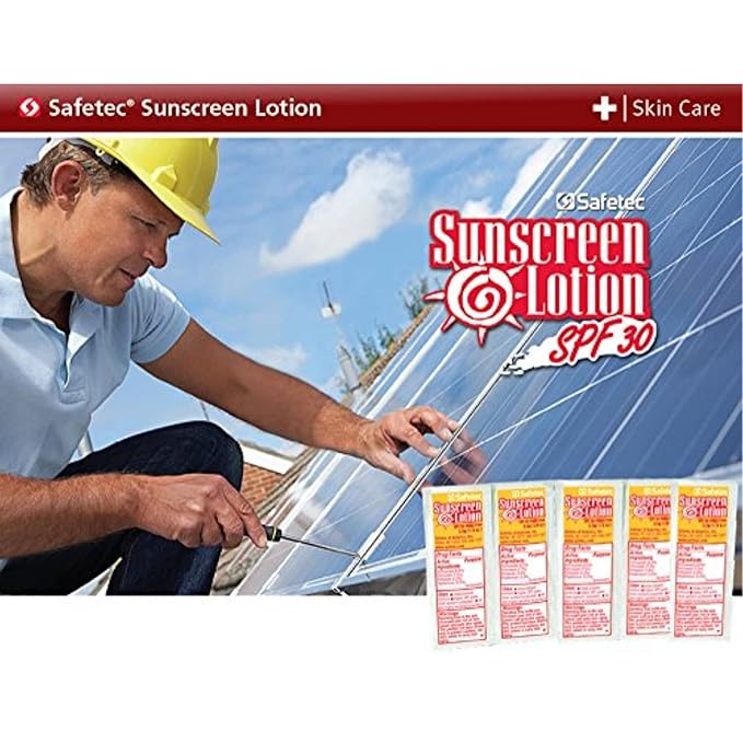 Sunscreen Lotion 100 Packets SPF30+ and PABA-Free