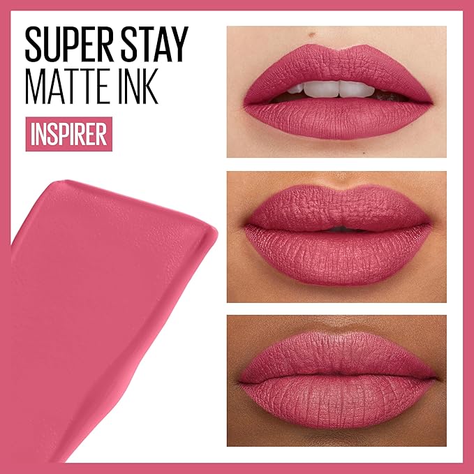 Maybelline Super Stay Matte Ink Liquid Lipstick Makeup,