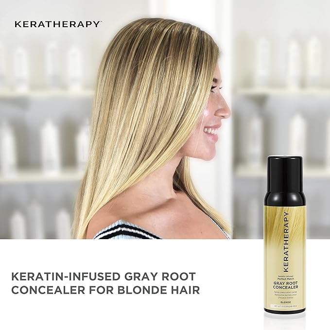 Keratherapy Keratin Infused Perfect Match Gray Root Concealer 3 oz