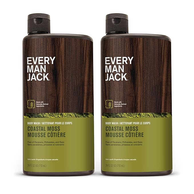 Every Man Jack Nourishing Coastal Moss Mens Body 24oz