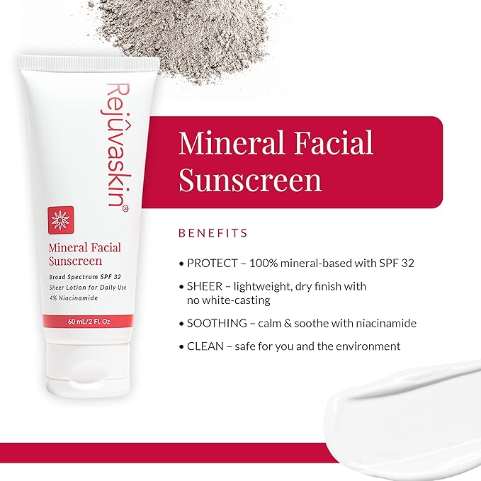 Rejuvaskin Mineral Facial Sunscreen -