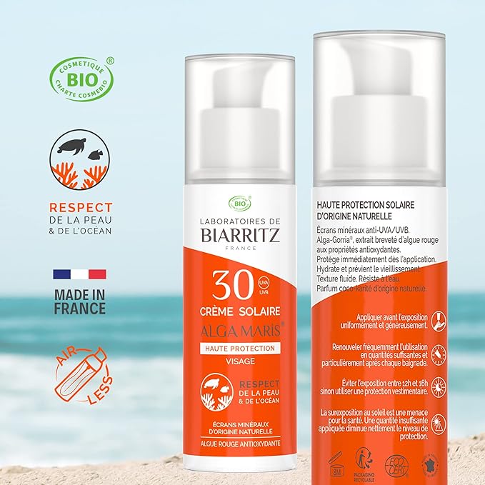 Organic Alga Maris Face Sunscreen