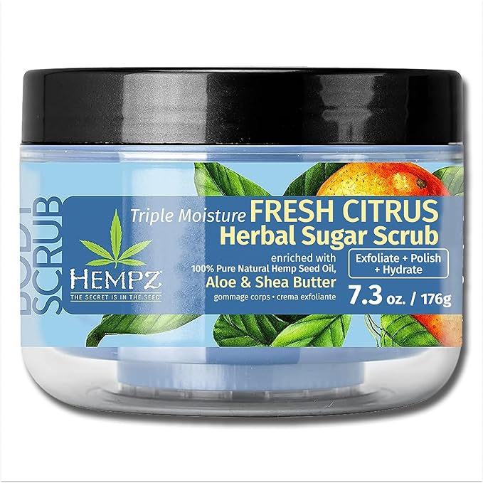 HEMPZ Triple Moisture Sugar Body Scrub