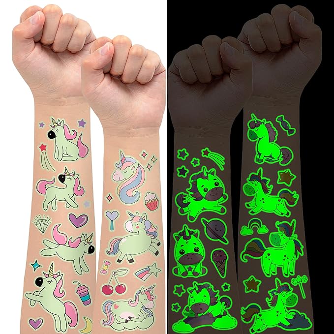 140+ styles luminous kids tattoos,