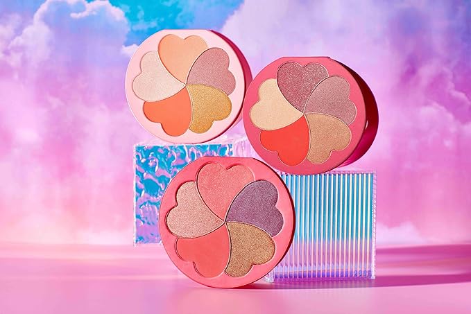 Blush Palette, Bronzer Matte Blush and Highlighter Palette,